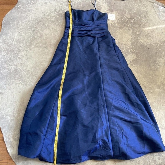 WTOO By Watters Dress Womens 10 Ball Gown Long Button Back Strappy Evening - Picture 4 of 12